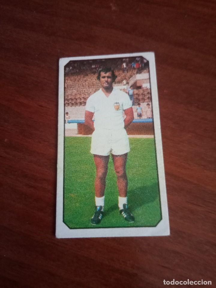 Cromos de f&uacute;tbol: CROMO TECA 77/78- VALENCIA CF. NUNCA PEGADO - Foto 1