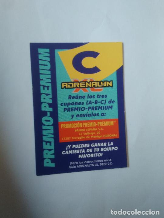 Cromos de f&uacute;tbol: LETRA C PREMIO PREMIUM CROMO ADRENALYN LIGA F&Uacute;TBOL 20-21 PANINI 2020-2021