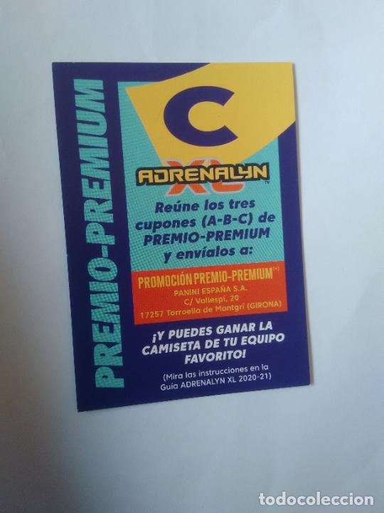 Cromos de f&uacute;tbol: LETRA C PREMIO PREMIUM CROMO ADRENALYN LIGA F&Uacute;TBOL 20-21 PANINI 2020-2021