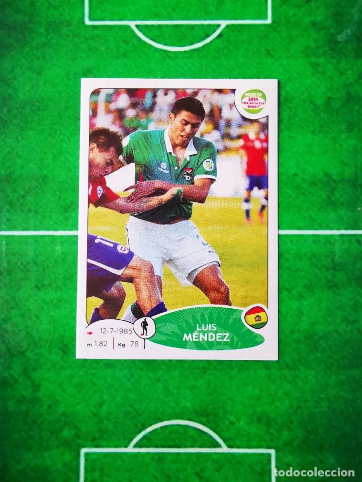 Fu&szlig;ball-Sticker: CROMO FUTBOL SIN PEGAR 14 PANINI ROAD TO 2014 FIFA WORLD CUP BRAZIL BOLIVIA 146 LUIS MENDEZ
