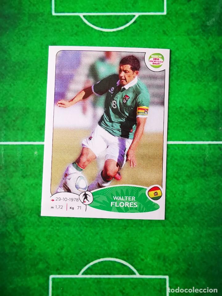 Fu&szlig;ball-Sticker: CROMO FUTBOL SIN PEGAR 14 PANINI ROAD TO 2014 FIFA WORLD CUP BRAZIL BOLIVIA 151 WALTER FLORES