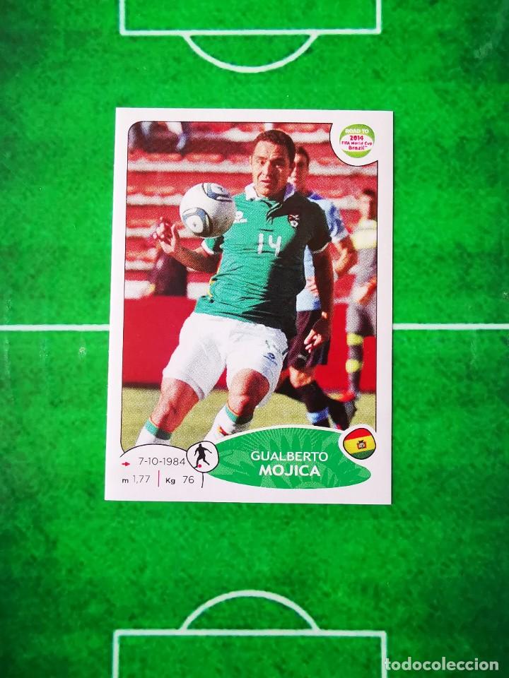 Fu&szlig;ball-Sticker: CROMO FUTBOL SIN PEGAR 14 PANINI ROAD TO 2014 FIFA WORLD CUP BRAZIL BOLIVIA 153 GUALBERTO MOJICA