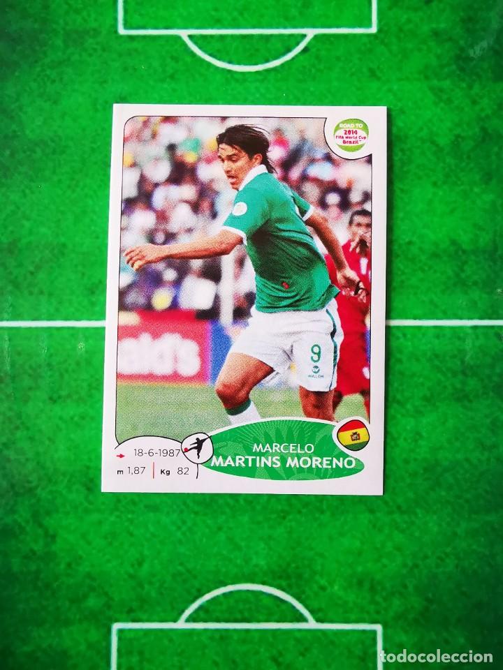 Cromos de f&uacute;tbol: CROMO FUTBOL SIN PEGAR 14 PANINI ROAD TO 2014 FIFA WORLD CUP BRAZIL BOLIVIA 155 MARTINS MORENO