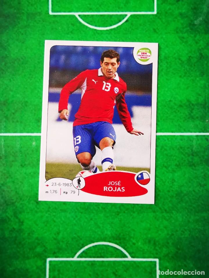 Cromos de f&uacute;tbol: CROMO FUTBOL SIN PEGAR 14 PANINI ROAD TO 2014 FIFA WORLD CUP BRAZIL CHILE 160 JOSE ROJAS