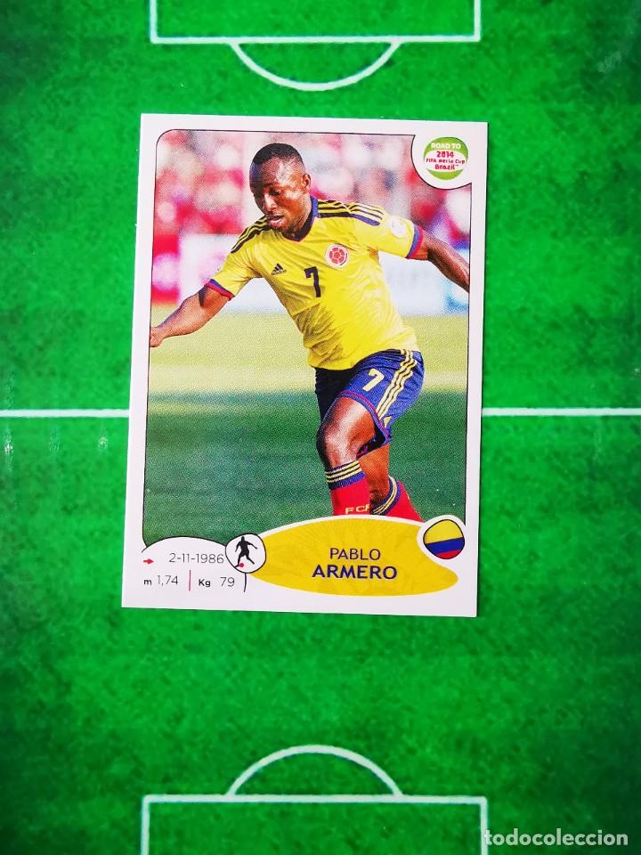 Cromos de f&uacute;tbol: CROMO FUTBOL SIN PEGAR 14 PANINI ROAD TO 2014 FIFA WORLD CUP BRAZIL COLOMBIA 178 PABLO ARMERO