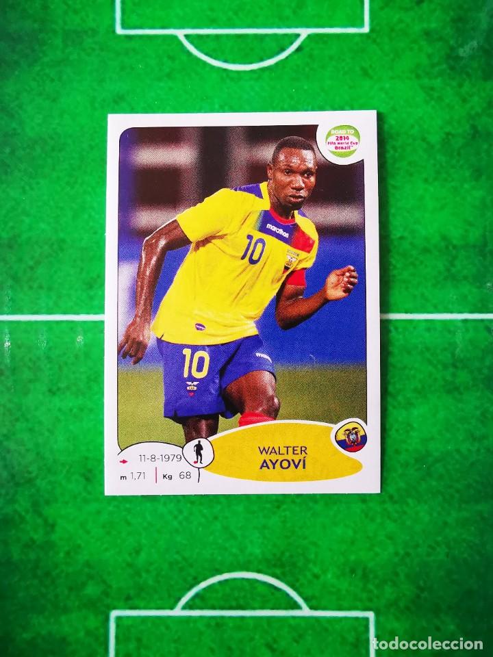 Cromos de f&uacute;tbol: CROMO FUTBOL SIN PEGAR 14 PANINI ROAD TO 2014 FIFA WORLD CUP BRAZIL ECUADOR 189 WALTER AYOVI
