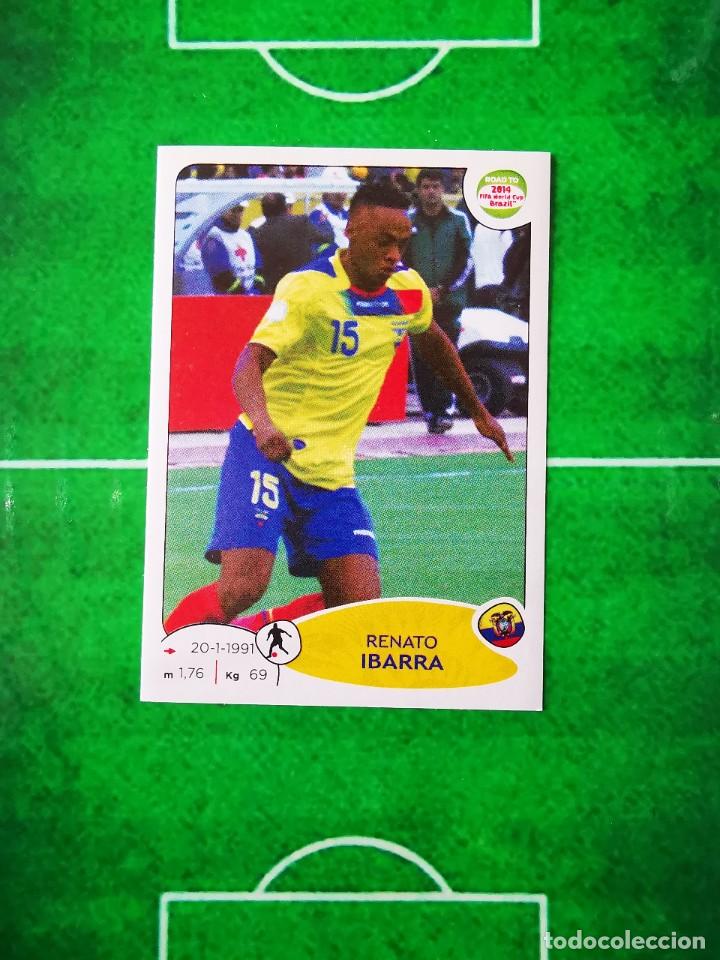 Cromos de f&uacute;tbol: CROMO FUTBOL SIN PEGAR 14 PANINI ROAD TO 2014 FIFA WORLD CUP BRAZIL ECUADOR 197 RENATO IBARRA