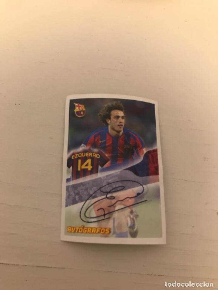 Cromos de f&uacute;tbol: Ezquerro - Foto 1