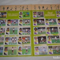 Cromos de Fútbol: HOJA DOBLE 54 CROMOS - MÁLAGA, OSASUNA, R. MADRID Y SALAMANCA - ESTE - LIGA 1982 / 1983 - 82 / 83. Lote 282241728