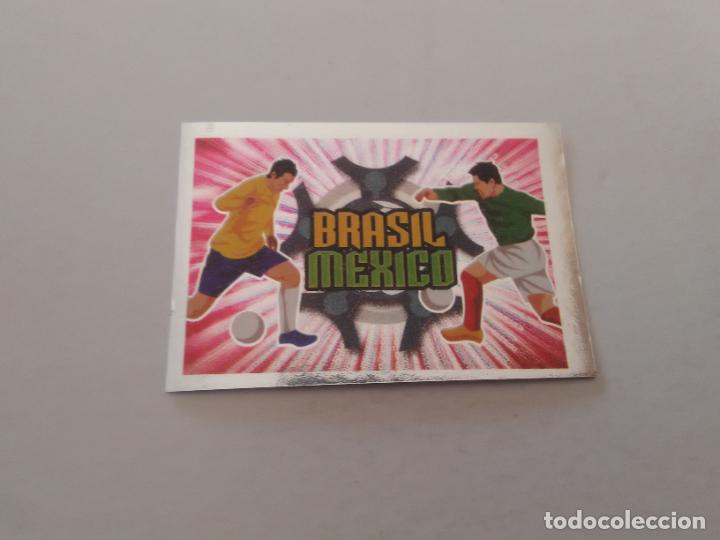 Cromos de f&uacute;tbol: E16 FUTBOLISTA BRASIL M&Eacute;XICO ESTAMPA CROMO STICKER F&Uacute;TBOL COPA AM&Eacute;RICA 2007 EDITORIAL SALO