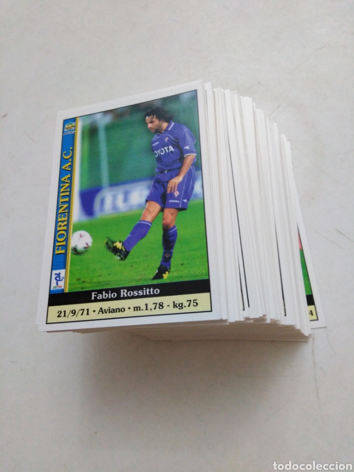 Cromos de F&uacute;tbol: Lote de 120 cromos de f&uacute;tbol MC la Shadde del Calcio 2001