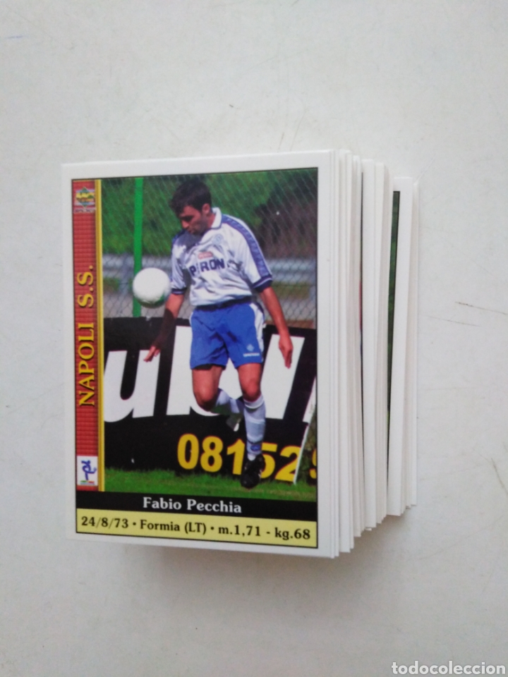 Cromos de F&uacute;tbol: Lote de 122 cromos de f&uacute;tbol MC la Shadde del Calcio 2001