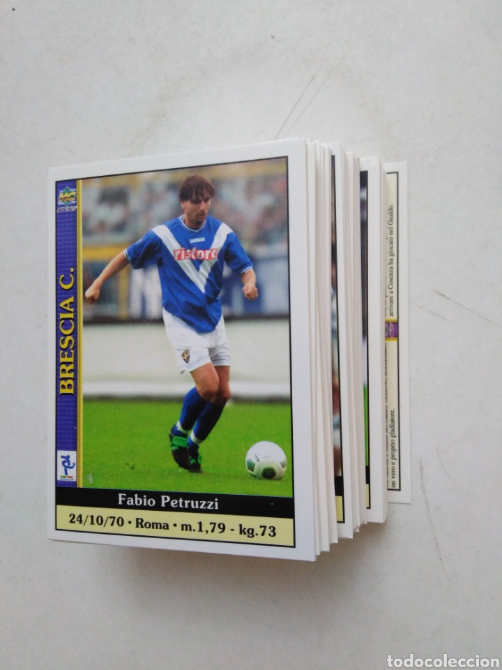 Figurine di Calcio: Lote de 123 cromos de f&uacute;tbol MC la Shadde del Calcio 2001