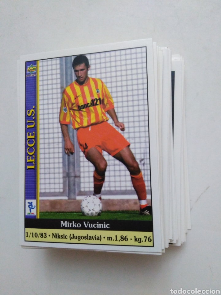 Cromos de F&uacute;tbol: Lote de 124 cromos de f&uacute;tbol MC la Shadde del Calcio 2001
