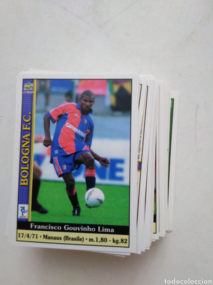 Cromos de F&uacute;tbol: Lote de 125 cromos de f&uacute;tbol MC la Shadde del Calcio 2001