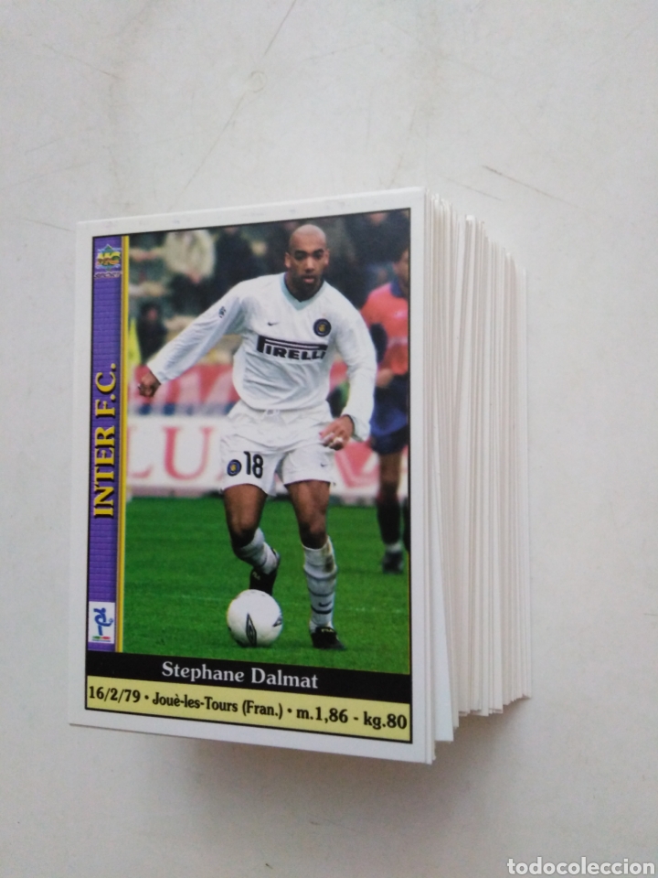 Cromos de F&uacute;tbol: Lote de 126 cromos de f&uacute;tbol MC la Shadde del Calcio 2001