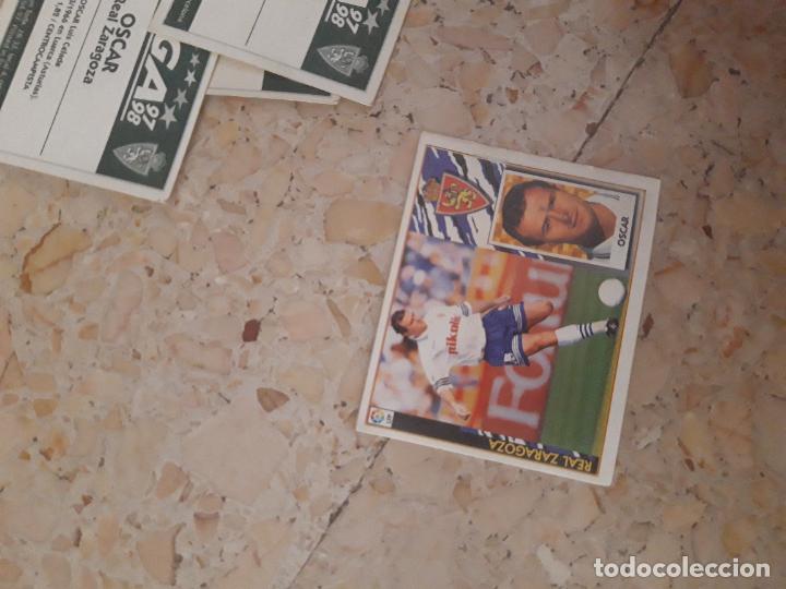 Figurine di Calcio: Oscar Zaragoza este 97 98 1997 1998 sin pegar