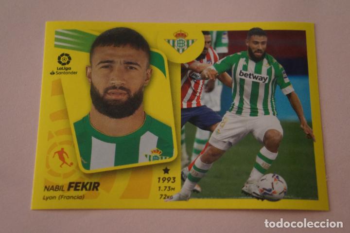 Cromos de f&uacute;tbol: CROMO DE F&Uacute;TBOL FEKIR DEL REAL BETIS BALOMPIE SIN PEGAR N&ordm; 15 LIGA ESTE 2021-2022/21-22 PANINI
