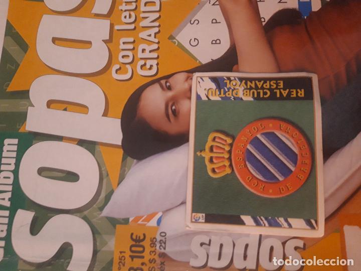 Fu&szlig;ball-Sticker: Escudo espa&ntilde;ol r este 97 98 1997 1998 sin pegar