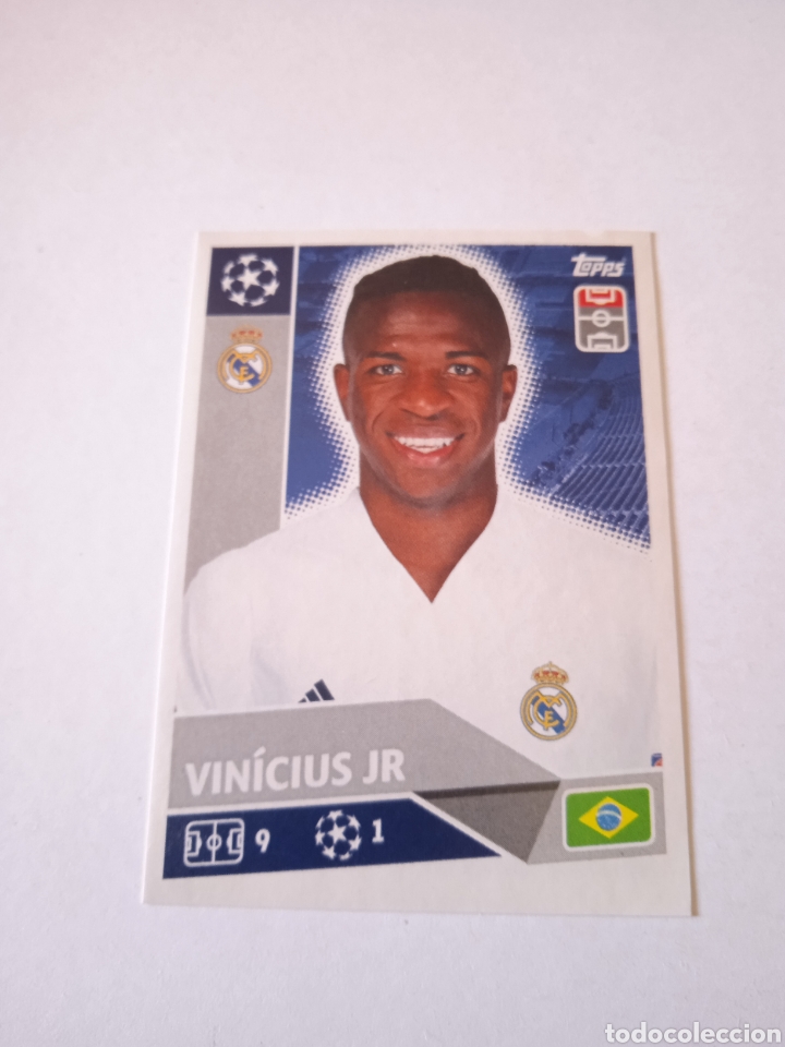 Cromos de f&uacute;tbol: Cromo de Vinicius Champions 20-21 - Foto 2