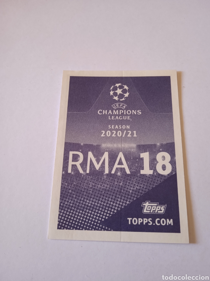 Cromos de f&uacute;tbol: Cromo de Vinicius Champions 20-21 - Foto 3