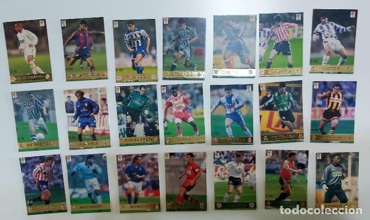 Cartes &agrave; collectionner de Football: Lote 21 cromos especiales - Mundicromo Fichas de la Liga 97-98