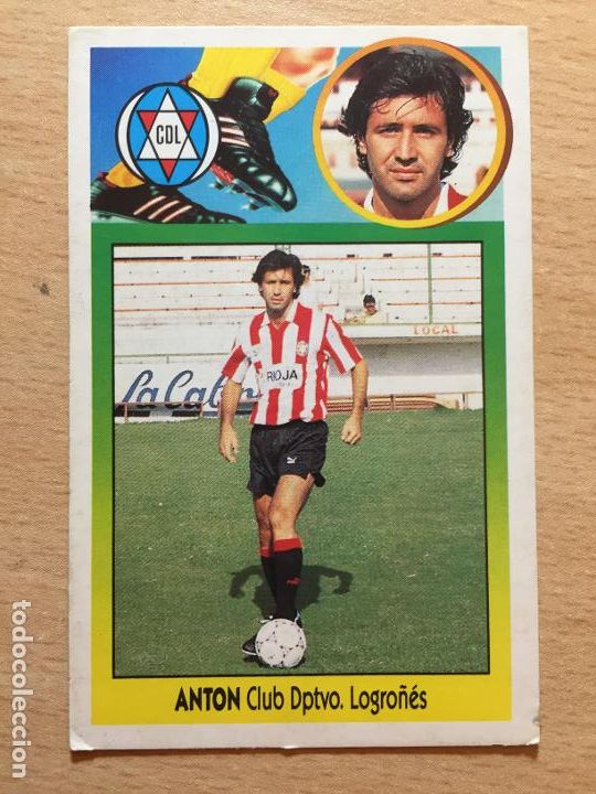 Cromos de f&uacute;tbol: 1993-1994 - ANTON - CD LOGRO&Ntilde;ES - EDICIONES ESTE - Foto 1