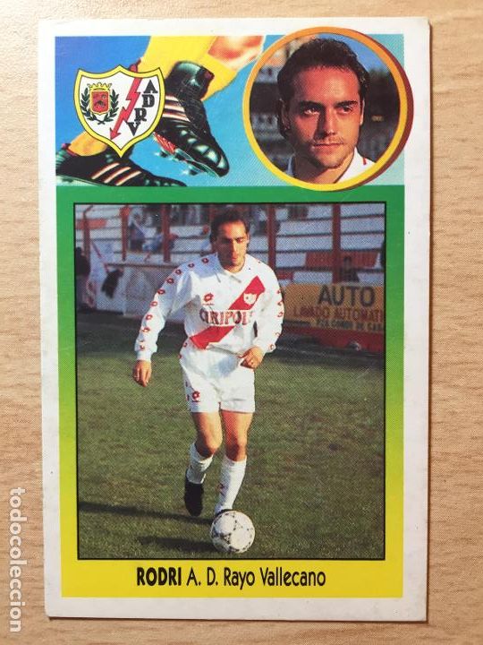 Cromos de f&uacute;tbol: 1993-1994 - RODRI - RAYO VALLECANO - EDICIONES ESTE - Foto 1