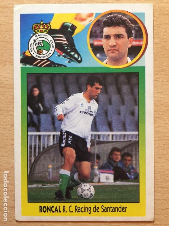 Cromos de f&uacute;tbol: 1993-1994 - RONCAL - RACING DE SANTANDER - EDICIONES ESTE - Foto 1