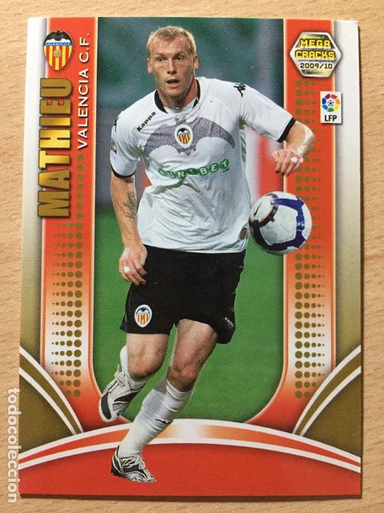 Cromos de f&uacute;tbol: 2009-2010 - 278 MATHIEU - VALENCIA CF - PANINI MEGACRACKS - Foto 1
