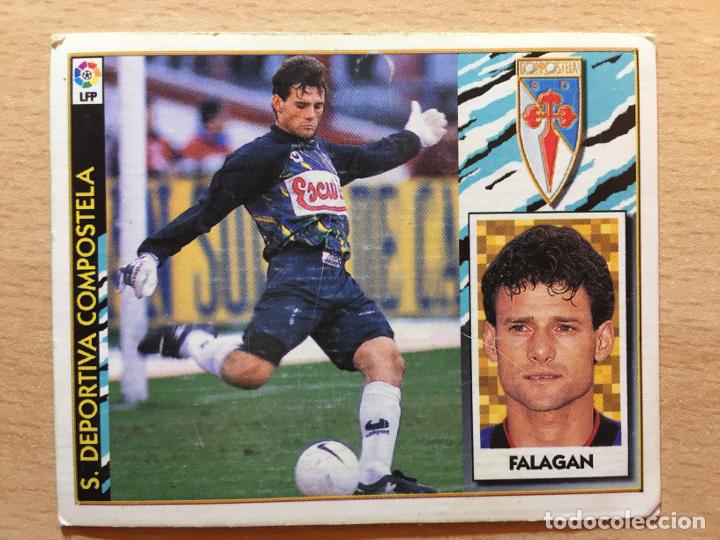 Fu&szlig;ball-Sticker: 1997-1998 - FALAGAN - SD COMPOSTELA - EDICIONES ESTE