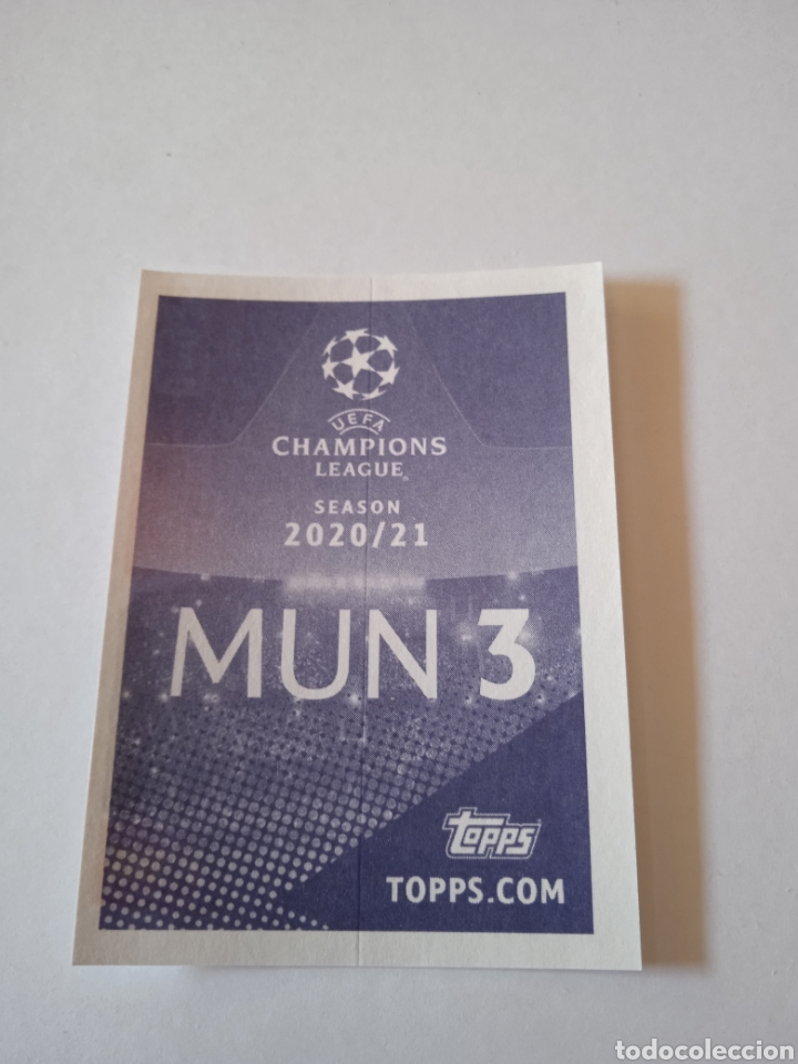 Cromos de f&uacute;tbol: Cromo de De Gea Champions 20-21 - Foto 3