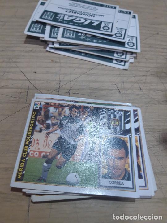 Cromos de f&uacute;tbol: Merida. Correa este 97 98 1997 1998 despegado - Foto 1
