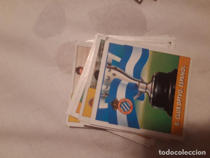 Figurine di Calcio: Escudo espa&ntilde;ol s. n este 93 92 1993 1992 despegado