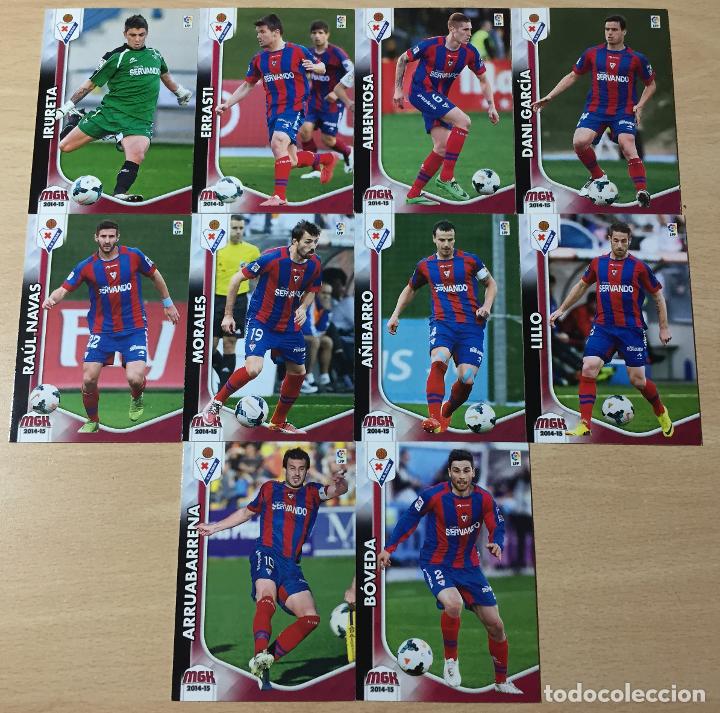Cromos de f&uacute;tbol: 2014-2015 - SD EIBAR - LOTE 1 - PANINI MEGACRACKS - Foto 1