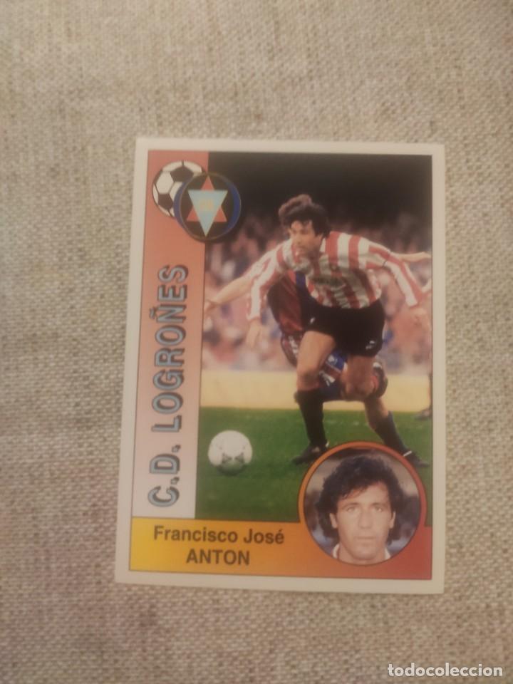 Cromos de f&uacute;tbol: 169 PANINI 94/95: ANT&Oacute;N - C.D. LOGRO&Ntilde;&Eacute;S -- NUNCA PEGADO - Foto 1