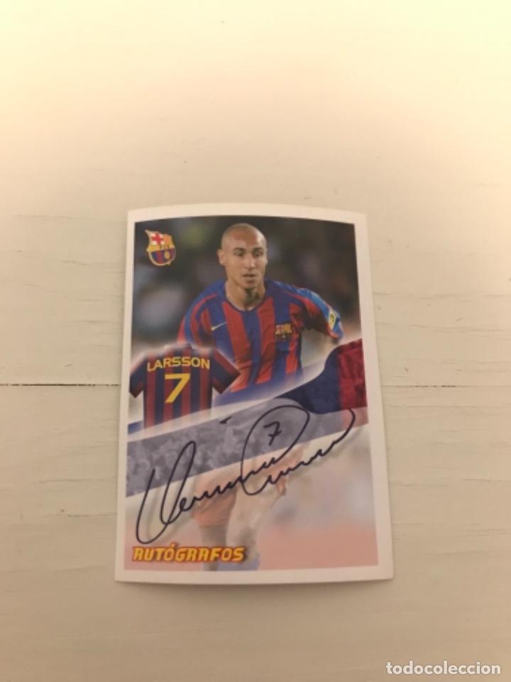 Cromos de f&uacute;tbol: Larsson - Foto 1