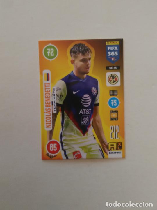 Cromos de Futebol: UE85 NICOLAS BENEDETTI CLUB AMERICA TARJETA CROMO F&Uacute;TBOL PANINI FIFA 365 ADRENALYN 2020-2021 20-21