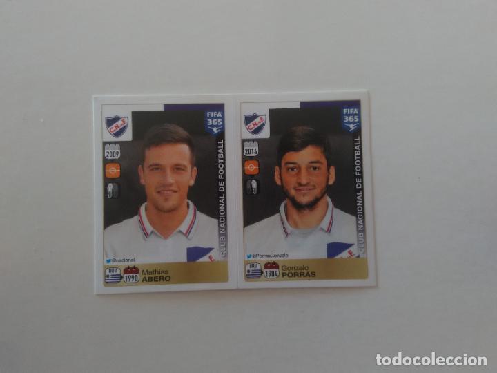 Fu&szlig;ball-Sticker: 800 801 ABERO PORRAS CLUB NACIONAL FOOTBALL STICKER CROMO F&Uacute;TBOL FIFA 365 PANINI 2015-2016 15-16