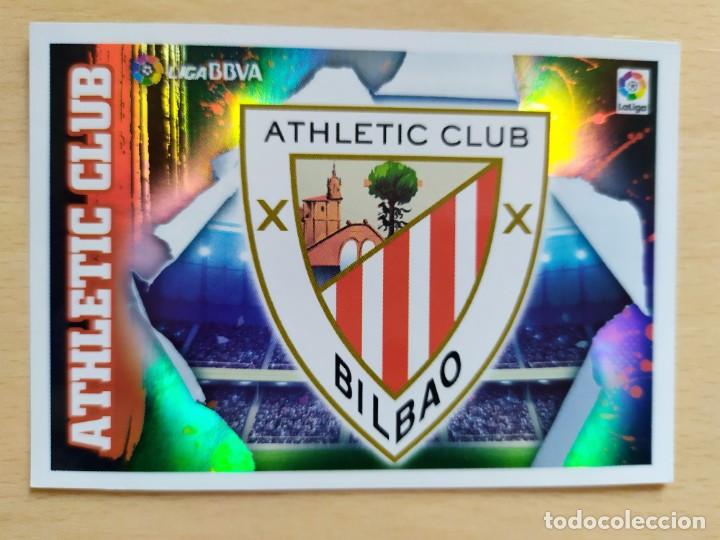 Cromos de f&uacute;tbol: CROMO ESCUDO ATHLETIC CLUB BILBAO 1 NUEVO SIN PEGAR LIGA COLECCIONES ESTE 2015 2016 15 16