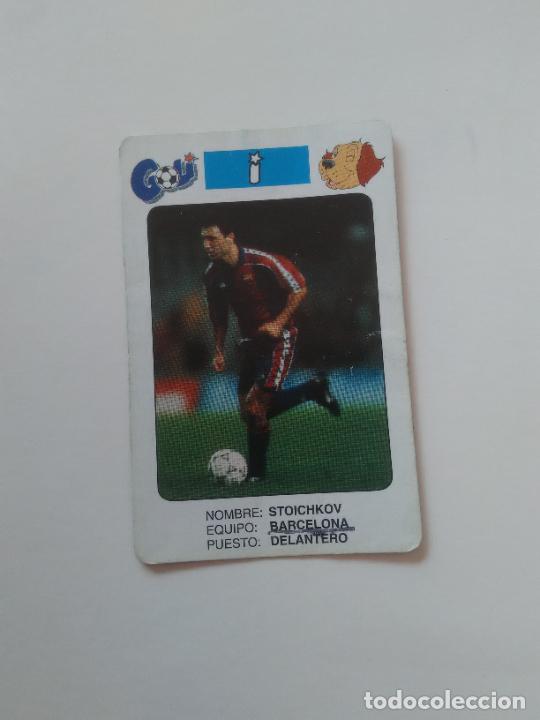 Cromo Hristo Stoichkov FC Barcelone - Liga Este 92-93 (Original)