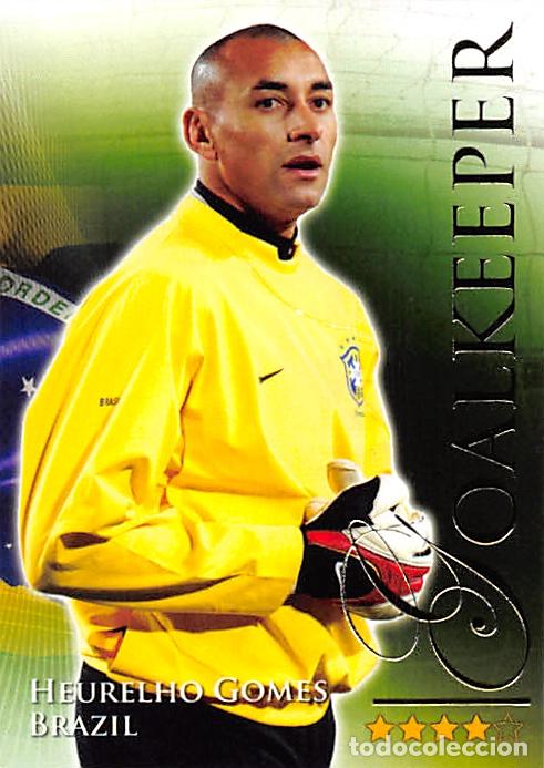 Cromos de f&uacute;tbol: FUTERA 2010 WORLD FOOTBALL SERIES 2 #421 HEURELHO GOMES (BRASIL) BASE