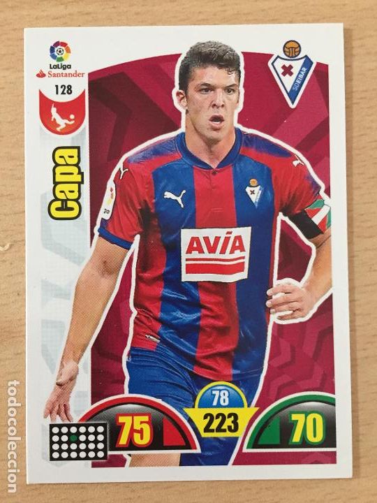 Cromos de f&uacute;tbol: 2017-2018 - 128 CAPA - SD EIBAR - PANINI ADRENALYN - Foto 1