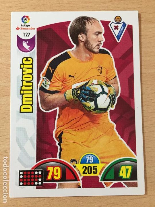 Cromos de f&uacute;tbol: 2017-2018 - 127 DMITROVIC - SD EIBAR - PANINI ADRENALYN - Foto 1