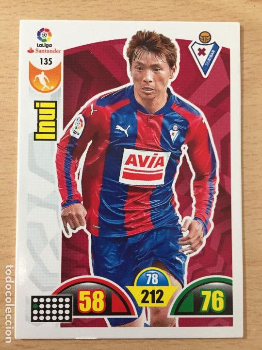 Cromos de f&uacute;tbol: 2017-2018 - 135 INUI - SD EIBAR - PANINI ADRENALYN - Foto 1