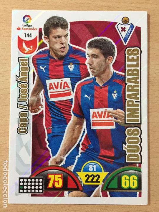Cromos de f&uacute;tbol: 2017-2018 - 144 DUOS IMPARABLES - SD EIBAR - PANINI ADRENALYN - Foto 1