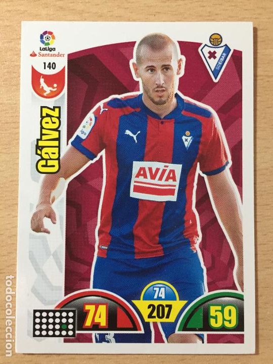 Cromos de f&uacute;tbol: 2017-2018 - 140 GALVEZ - SD EIBAR - PANINI ADRENALYN - Foto 1