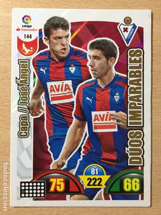 Cromos de f&uacute;tbol: 2017-2018 - 144 DUOS IMPARABLES - SD EIBAR - PANINI ADRENALYN - Foto 1