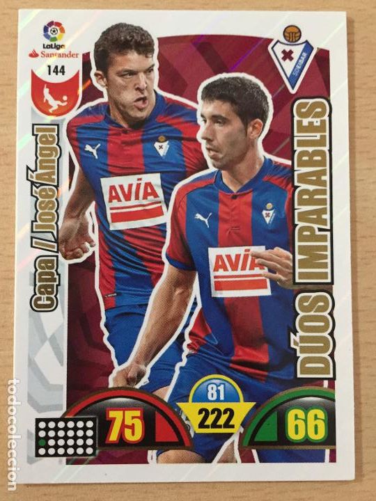 Cromos de f&uacute;tbol: 2017-2018 - 144 DUOS IMPARABLES - SD EIBAR - PANINI ADRENALYN - Foto 1