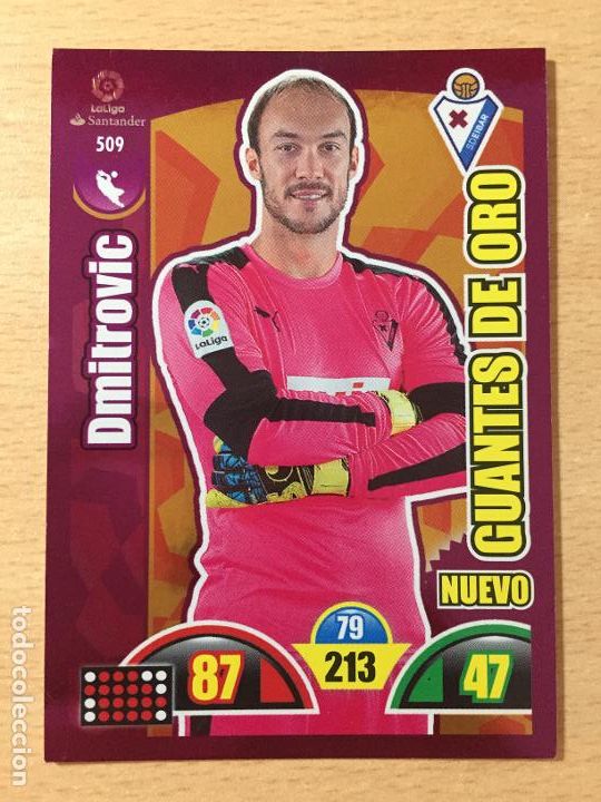 Cromos de f&uacute;tbol: 2017-2018 - 509 DMITROVIC - SD EIBAR - PANINI ADRENALYN - Foto 1